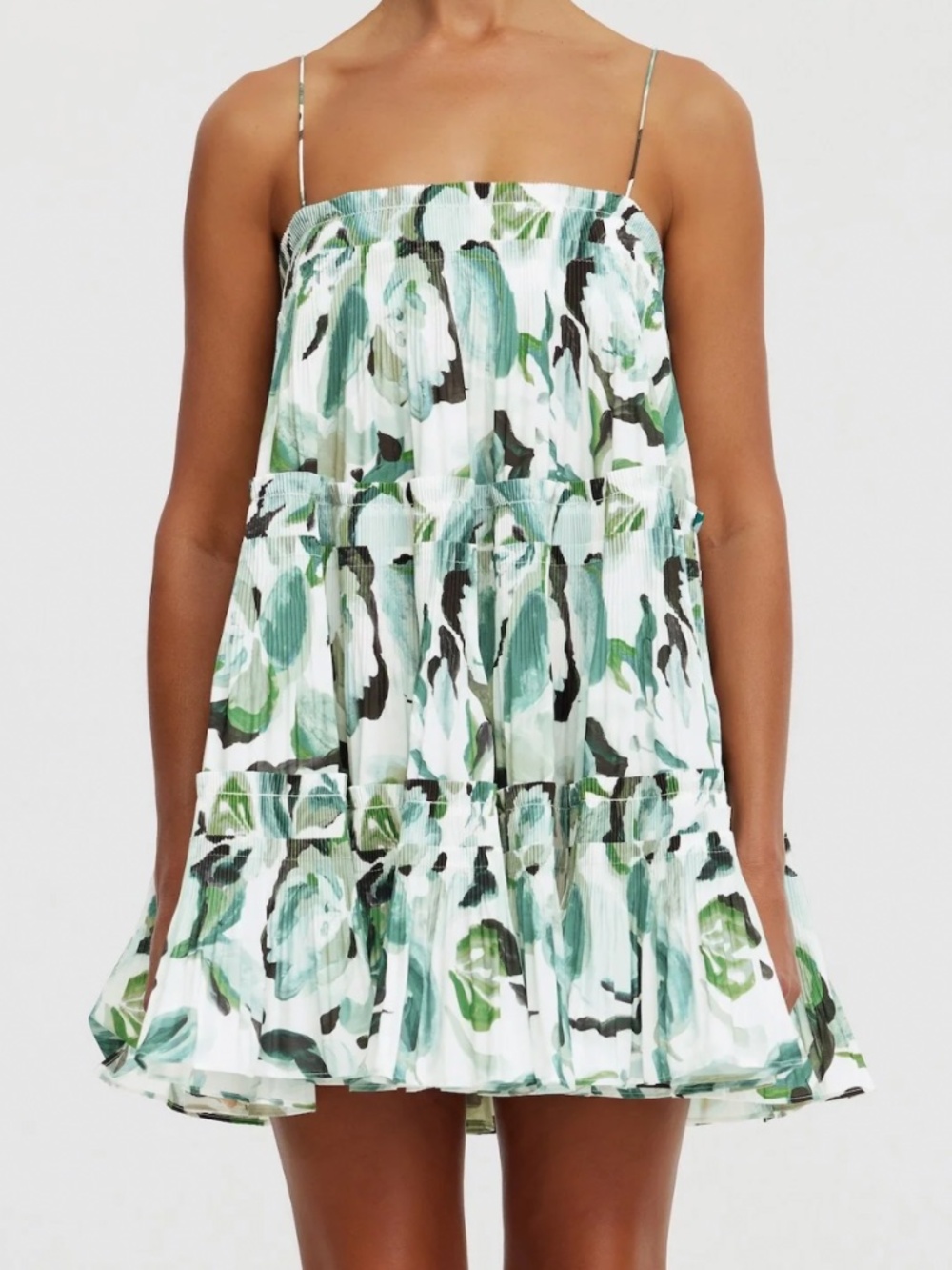 Acler Shandon Pleated Minidress